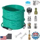 SITIMIMIL 100FT Sewer Jetter Kit for Pressure Washer,1/4‘’NPT Drain Cleaner H