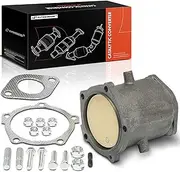 Front Catalytic Converter with Gasket Kit Direct-Fit Compatible with Kia Sorento 2003 2004 2005 2006, 3.5L, E.P.A. Compliant