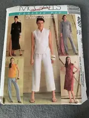New Look 6235 2007 Pattern Uncut Sewing Pattern Size 12 14 16 18 Dress Top Pant