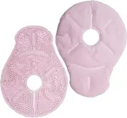 Breast Therapy Pads Breast Ice Pack, Hot Cold Breastfeeding Gel Pads, Breastfeeding Essentials and Postpartum Recovery, Nursing Pain Relief for Mastitis 2 Pads