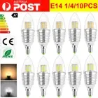 10PCS E14 LED Bulb Candle Corn Lights Bulbs 2835SMD Bedroom Spotlight AC 85-265V