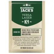 M24 Mangrove Jack's Craft Series Versa Lager Yeast 10g Home Brew Beer Making