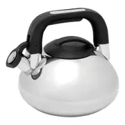 Avanti Stainless Steel 2.7L Whistling Kettle Tea/Coffee Water Boiler Pot Silver