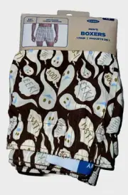OLD NAVY MENS BOXER SHORTS ghost design SIZE LARGE
