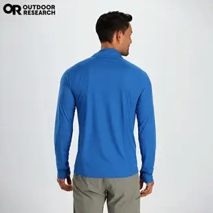 美國【Outdoor Research】Men’s Echo Quarter Zip/男款排汗透氣快乾半門襟長袖運動衣《長毛象休閒旅遊名店》