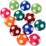 12Pcs Foosball Balls Replacement for Table Soccer Game Durable Compact Design for Gatherings Promotes Hand Eye Coordination Desktop Football Accessories