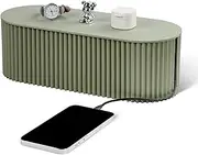 Large Cable Organizer Box for Power Strips, Surge Protectors, Chargers, Adapters, TV Computer Wires - Green