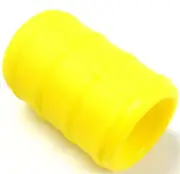 A10001Y 1/10 Scale RC Nitro Engine Silicone Joint Coupling Pipe Yellow 35mm x 1