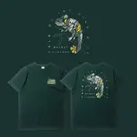 CRAGGY® - WILDSIDE CHAMELEON  短T 白 TSHIRT 短袖  棉T 復古美式 藝術 手繪