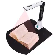 Portable Document Scanner, A4 USB Book Scanner with 8MP Document Camera for Teac