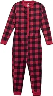 [Fruit of the Loom] Unisex-Child Premium Thermal Waffle Union Suit