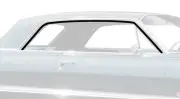 1963-64 Impala GM Full-Size; Roof Rail Weatherstrip; 2 Door Hardtop; Pair;