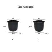 Cute and Sturdy Black Flower Pot Perfect for Aloe Vera Rose and Other Plants