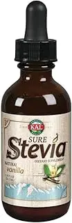 KAL Pure Stevia Extract, Vanilla, 1.8 Fluid Ounce