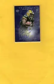 2013 TOPPS INCEPTION ELEMENTS RC AUTO JOHNATHAN FRANKLIN 5/25 #IEA-JF