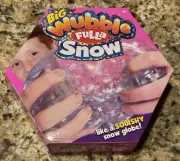 Big Wubble Fulla Snow Ball Squishy Squashy Squeeze and Stretch It Sparkle NEW