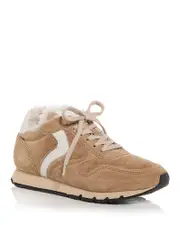 Voile Blanche Women's Julia Pump Shearling Low Top Sneakers