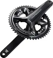 [SHIMANO] JG.BIE/PL.SH.ULTEGRA 110BCD 165 52x36D 2x12V Car Cranksets, Sport, Black (Black), One Size