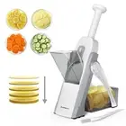Safe Mandoline Slicer for Kitchen, Potato Slicer for Chips, Vegetable & Food