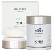 O HUI Day Shield Sun Powder 20g SPF50+ PA+++ #01 Pink - Lightweight, Sun Protect
