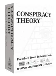 Conspiracy Theory Party Card Game by Steve Jackson Games New in Shrinkwrap