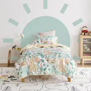 Jack & Ava Comforter Set Tiger Safari Double Bed