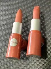 Lot Of 2 Bourjois Lovely Rouge Lipstick ~ 03 Rose Complice ~ .1 oz
