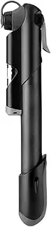 Ungtyb Portable Bike Pump, Small Tyre Pump, Compact Cycling Inflation Tool, Lightweight Frame-Mounted Inflator, with Mounting Bracket for Mountain and Road Bikes, 1.38 x 8.46 inches