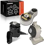 A-Premium 3PCS Engine Motor Mount and Transmission Mount and Torque Strut Mount Kit Compatible with Ford 2010-2012 Fusion & Mercury 2010-2011 Milan, 3.0L