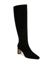 Sam Edelman Women's Sylvia Wide Calf Pointed Toe High Heel Boots