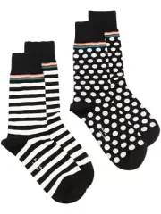 Ps by Paul Smith Men's 2 Pack Odd Socks Made In Italy