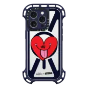 iPhone 16 Pro Ultra Bounce Case MagSafe Compatible Heart
