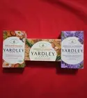 Lot 3 bars Yardley London Soap English Lavender, Oatmeal Almond, Shea Buttermilk