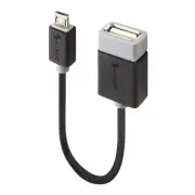 O-Alogic 15cm USB 2.0 Type B Micro to Type A OTG Adapter - USB2-MCAB-ADP