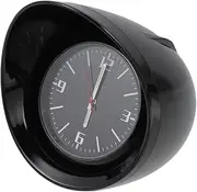 Generic 1 Set Car Clock Automotive Clock Stick Clock for Clock Dash Stick Desktop Clock Mini Office Clock Refit Decor Clock Digital Dash Cars Auto Dashboard Clock Black Glass Mirror