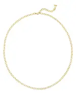 Temple St. Clair 18K Yellow Gold Oval Link Chain Necklace, 24