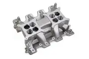 Holley GM LS1 LS2 Dual Plane Mid Rise Intake Manifold Dual 4150 EFI 4BBL 1000cfm