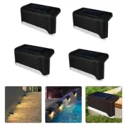 Upgrade Your Home's Exterior with Waterproof Solar Deck Lights Pack of 4