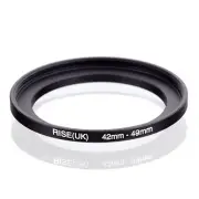 42mm-49mm 42mm to 49mm 42 - 49mm Step Up Ring Filter Adapter for Camera Lens