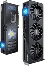 Cutesliving GUNNIR Intel Arc B570 Photon 10GB GDDR6 Graphics Card, 2670 MHz Boost (3X DP 2.1 + HDMI 2.1 | PCIe 4.0 x16) Triple-Fan Cooling, 4K/8K Ready, RTX 4060 Competitor(Black)