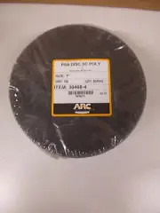 50 PACK ARC PSA DISC SC Poly Sandpaper 7" 120 Grit Peel & Stick
