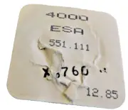 ESA 551.111 Part #4000 Circuit. New Old Stock Open Box.