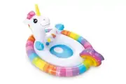 Intex Inflatable See-Me-Sit Swimming Pool Rider - Unicorn