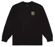 Brixton Tee L/S Beta Psych Black