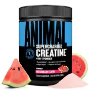 Animal Supercharged Creatine Powder - Flavored Creatine Monohydrate Enhanced ...