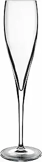 [Luigi Bormioli] Vinoteque 6 oz Wine/Champagne Glasses, Set of 6, Clear