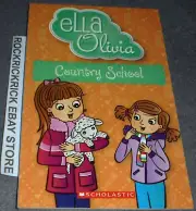 ELLA AND OLIVIA COUNTRY SCHOOL BOOK BY YVETTE POSHOGLIAN 2024 13CM X 19CM