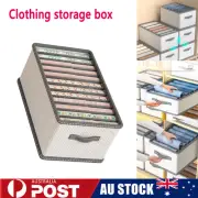 Large Capacity Fabric Clothing Storage Box Wardrobe Pants Storage Drawer Type