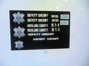 Richland County South Carolina Sheriff Patrol Vehicle Decals 1:18
