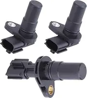 Slakerbe 3Pcs Transmission Speed Sensor Car Transmission Input Output Speed Sensor, F119283A 125958B Transmission Speed Sensor Compatible with Nissan for Altima Juke Maxima JX35 QX60 2003-2016